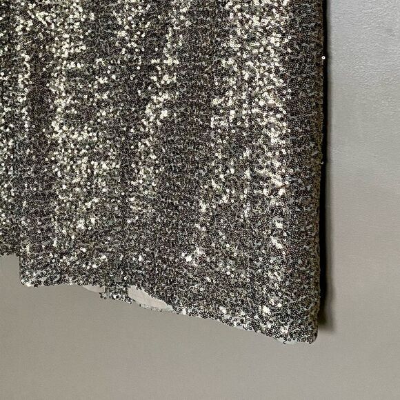CHICO’S gold sequin pencil skirt NWT shimmer party holiday sz 1 Medium - Picture 8 of 16